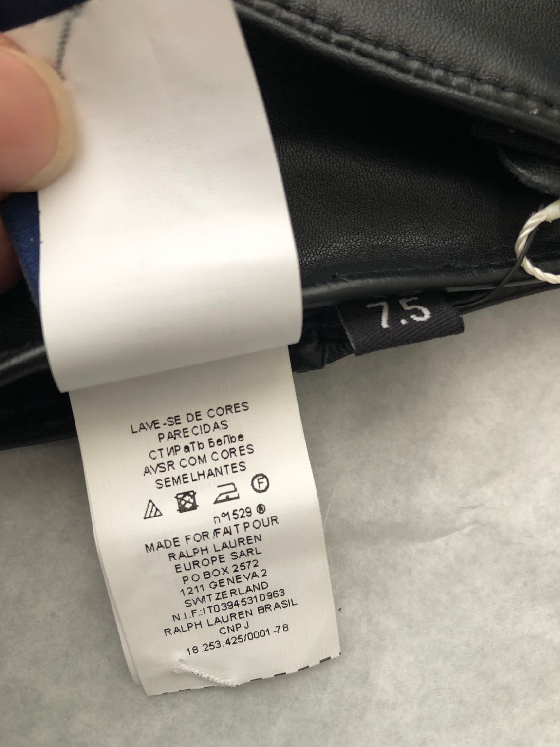Polo Ralph Lauren Deri Eldiven Sıfır — görsel 5/8