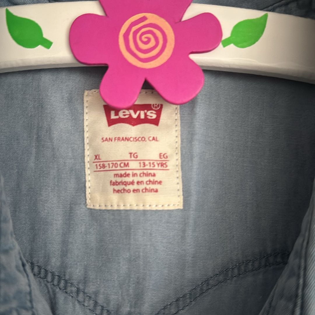 Levis kot elbise — görsel 3/4
