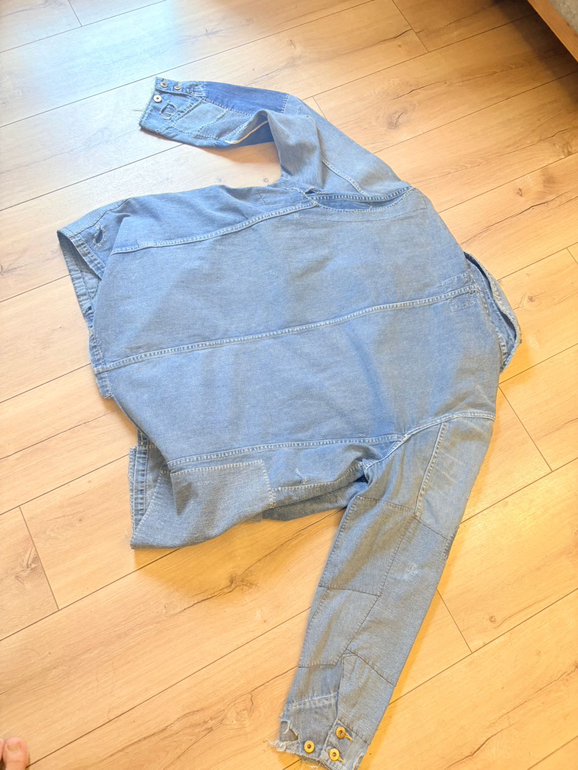 Levi's Vintage Clothing patchwork denim — görsel 8/9