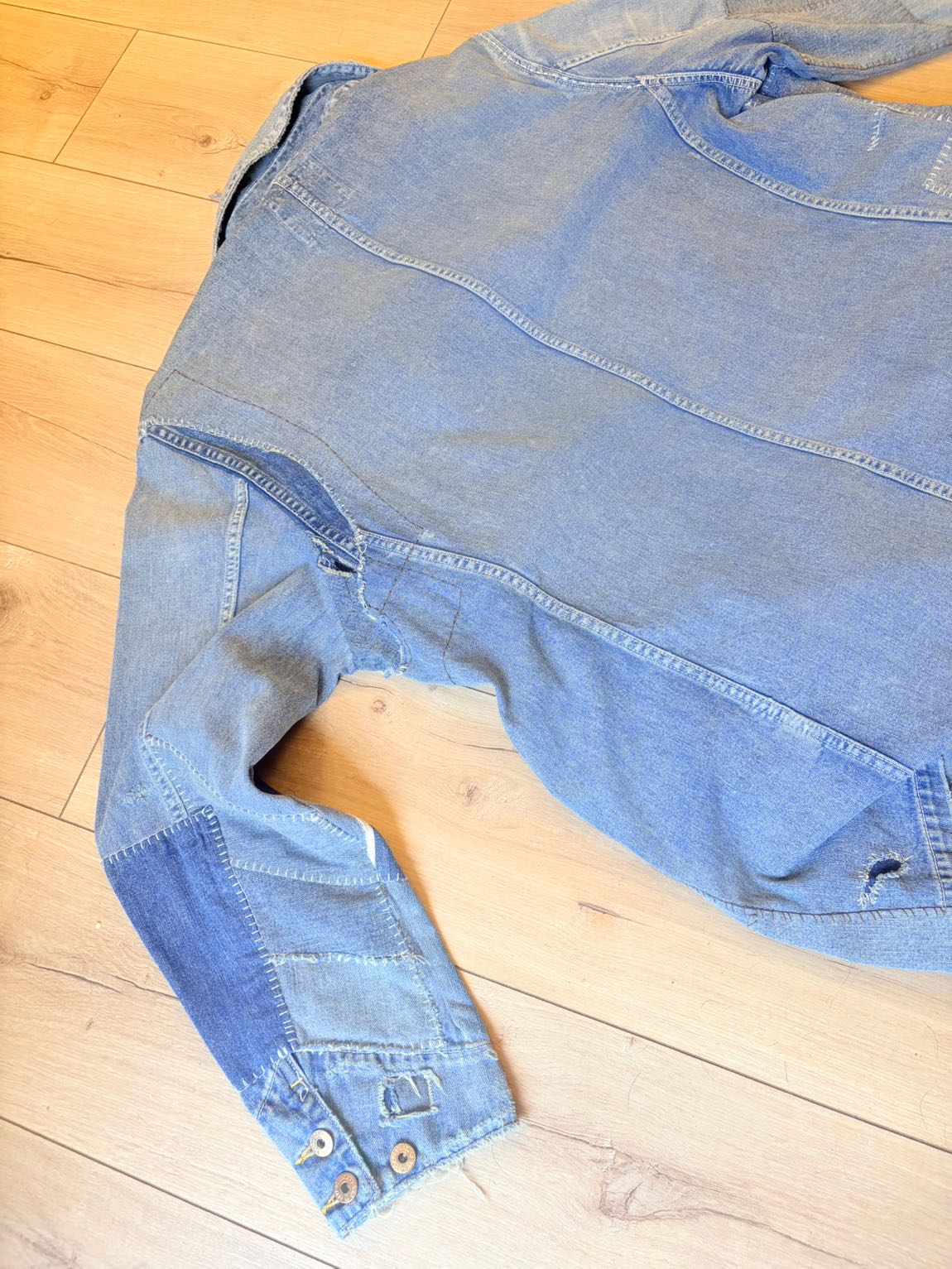 Levi's Vintage Clothing patchwork denim — görsel 9/9