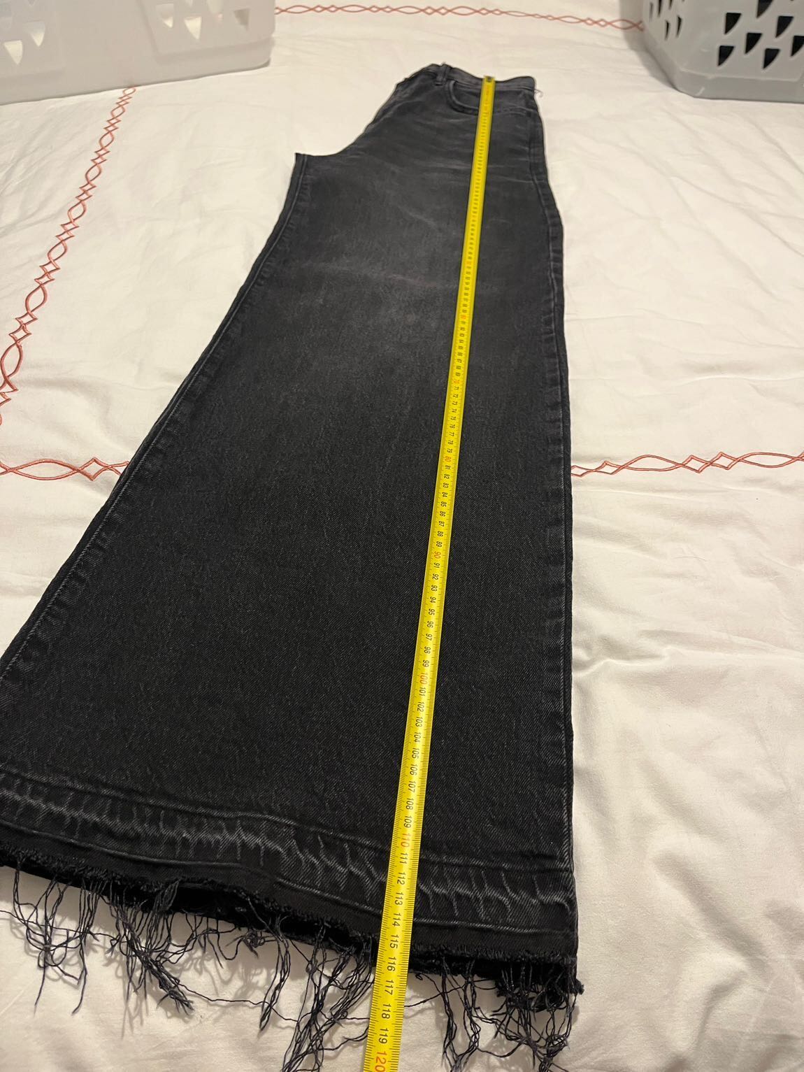 Mango Siyah Wideleg Kot Pantolon — görsel 5/8