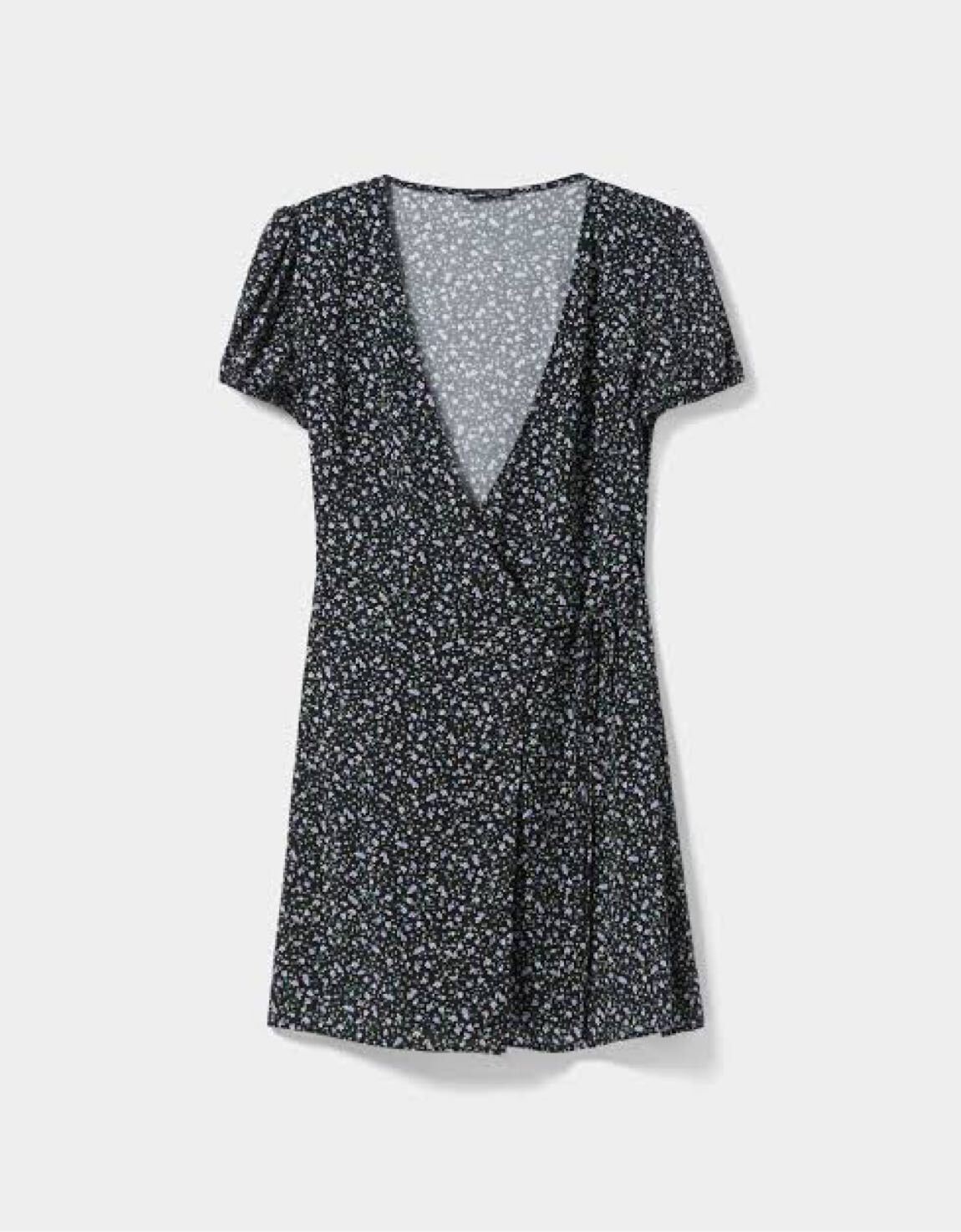Bershka mini kruvaze elbise — görsel 6/6