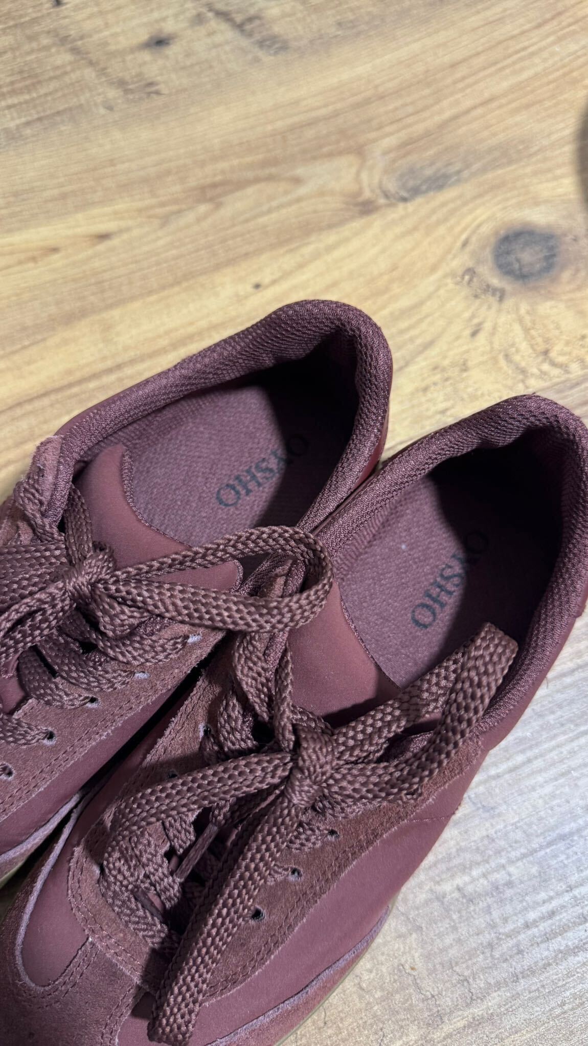 Bordo Sneaker Ayakkabı — görsel 3/5