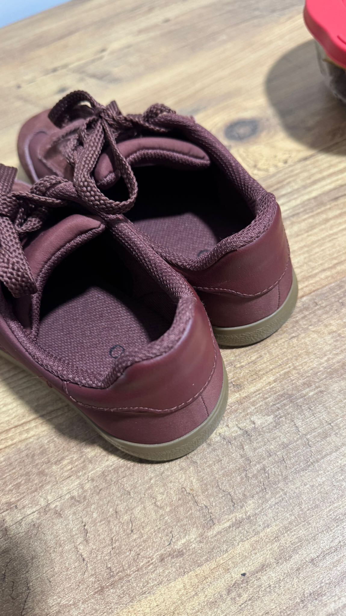Bordo Sneaker Ayakkabı — görsel 4/5