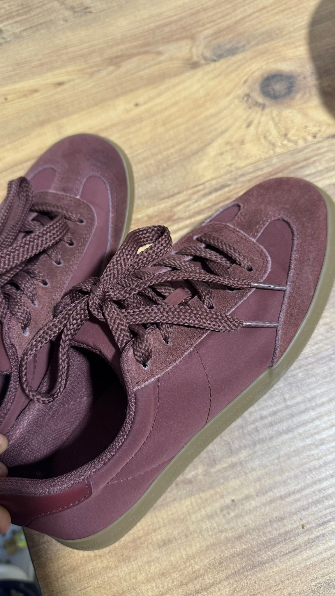 Bordo Sneaker Ayakkabı — görsel 5/5