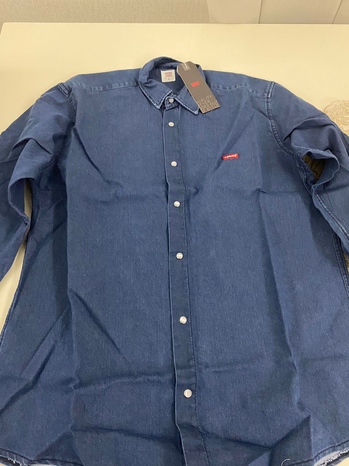 Levi’s Erkek Jean Gömlek — görsel 5/5