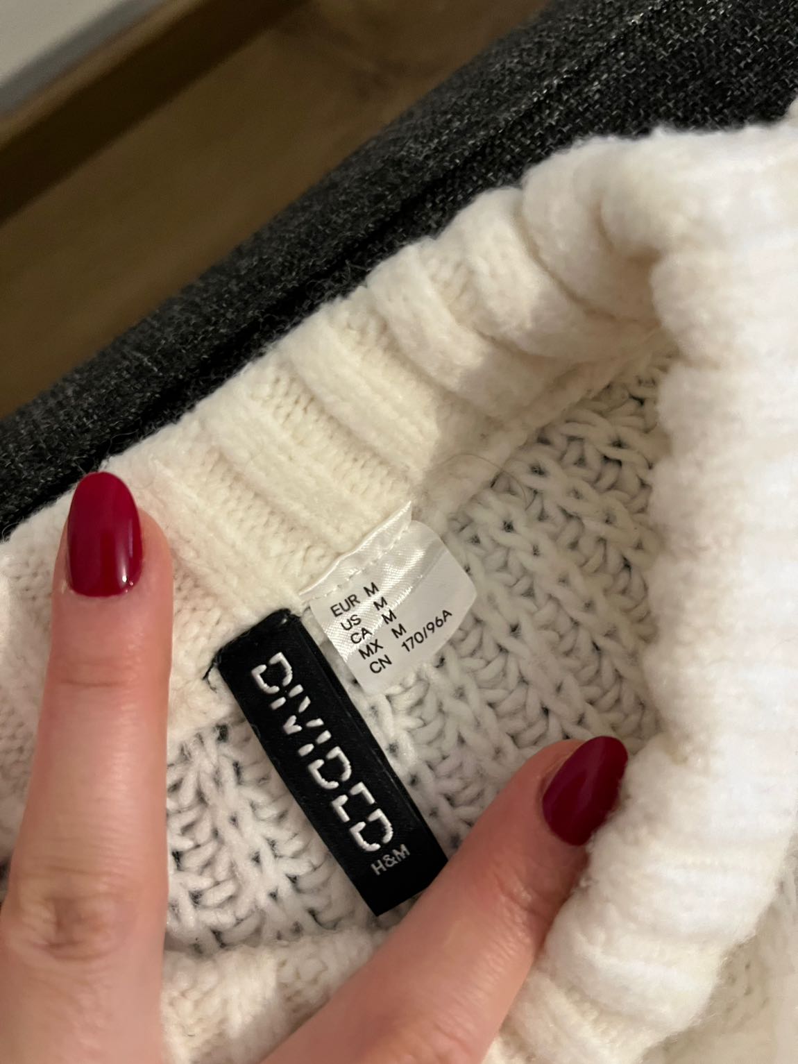 H&m örgü oversize kazak — görsel 2/5