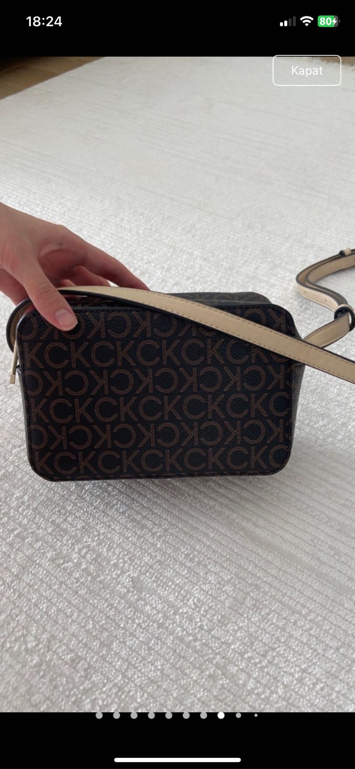 Calvin Klein Desenli Çanta — görsel 8/11