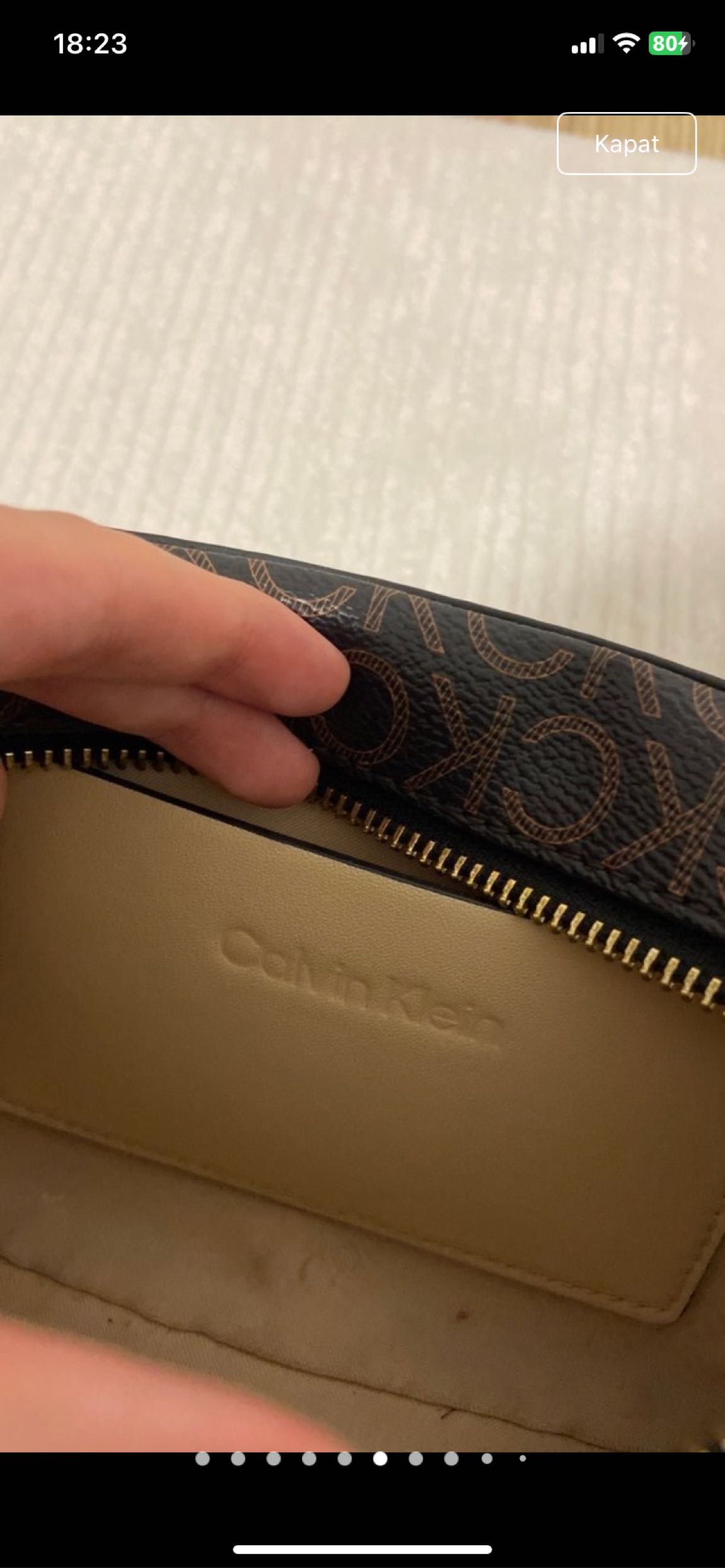 Calvin Klein Desenli Çanta — görsel 6/11