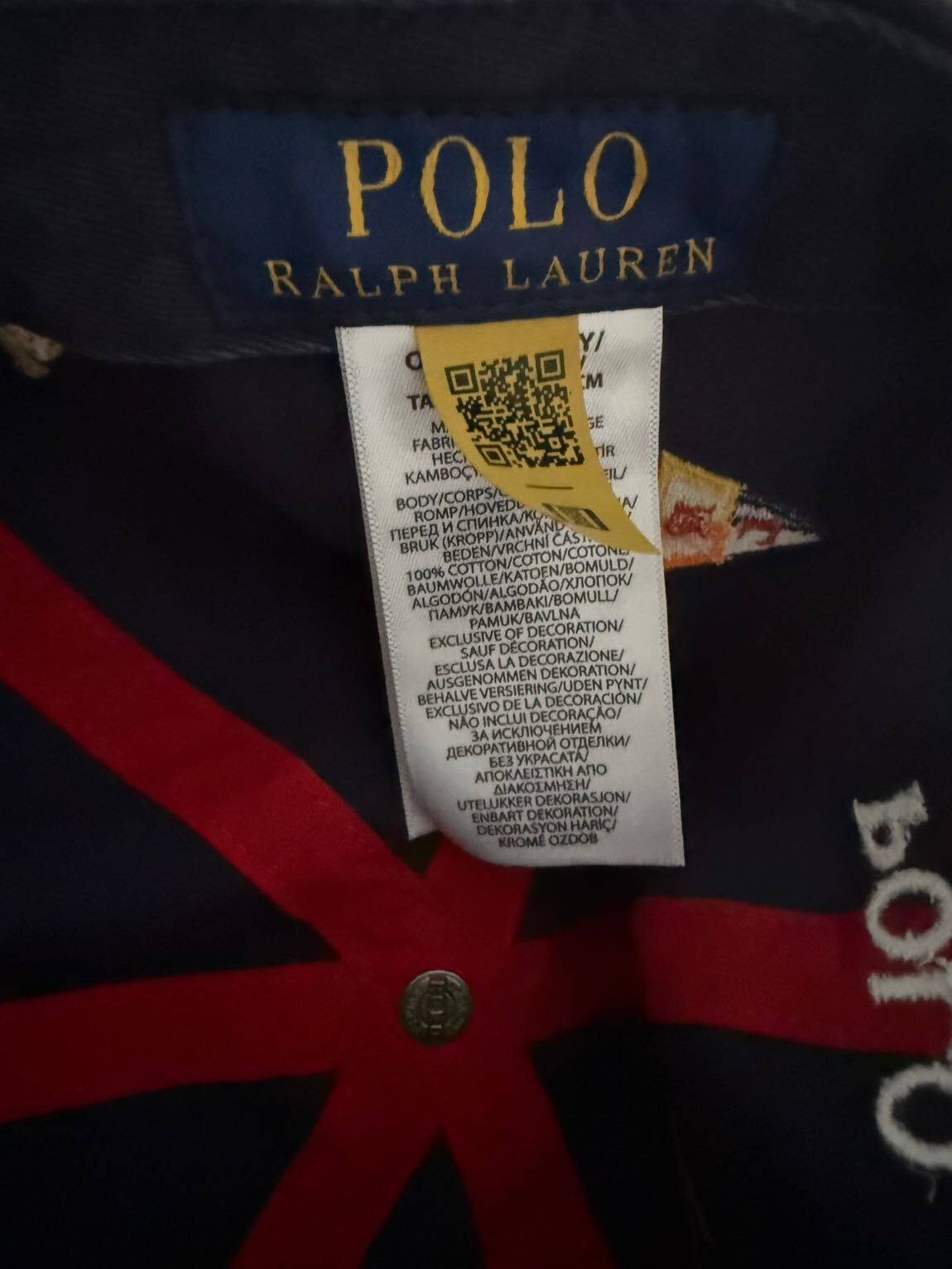 Polo Ralph Lauren Lacivert Şapka — görsel 4/4