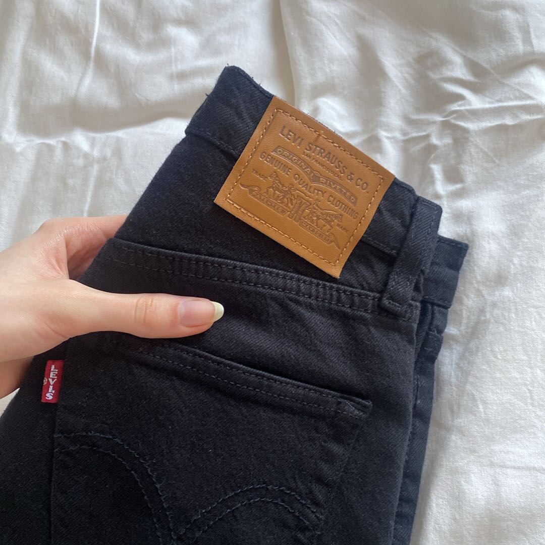 Levi's Siyah Straight Jeans — görsel 2/7