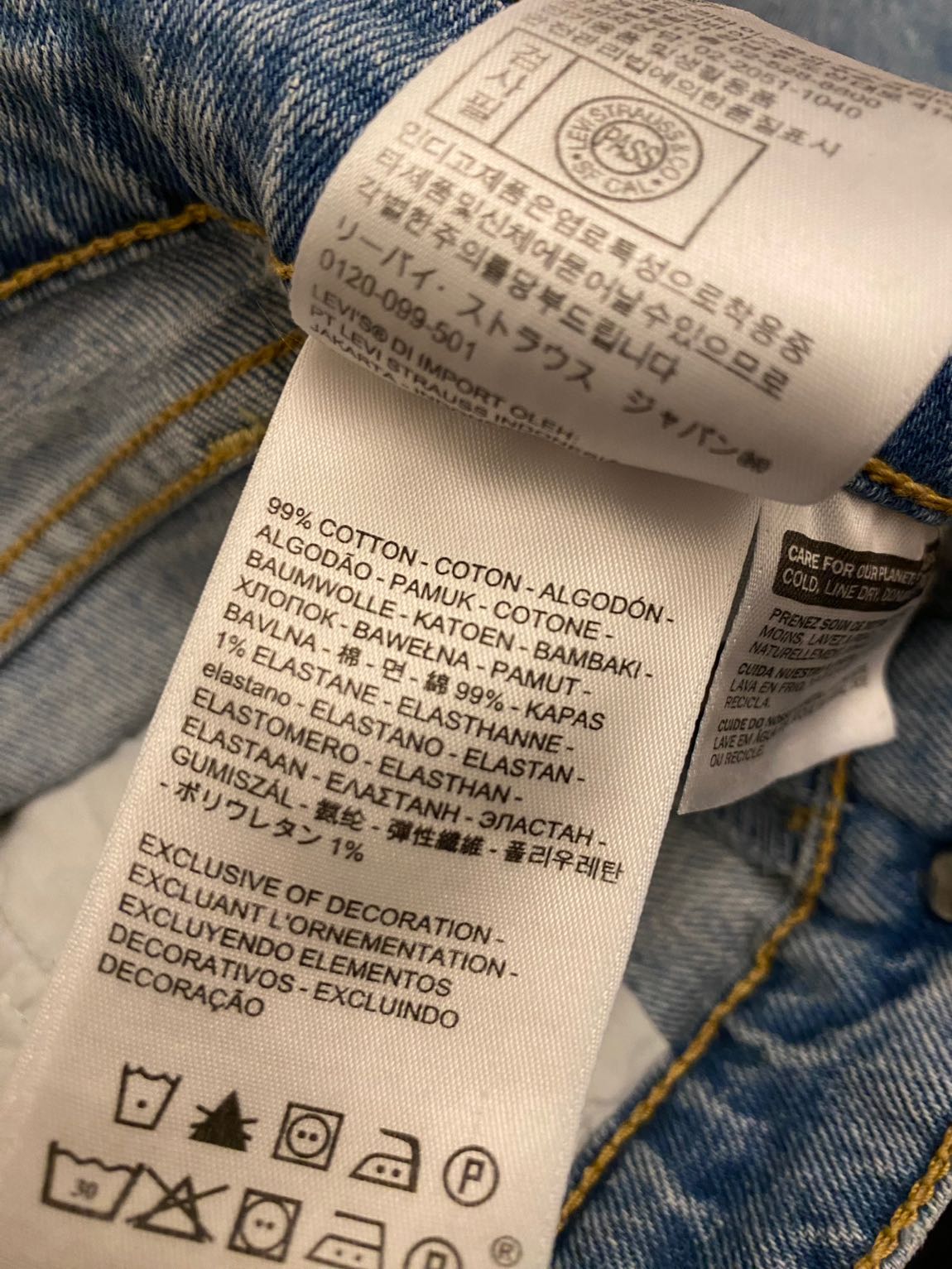 Levis ribcage jean — görsel 7/9