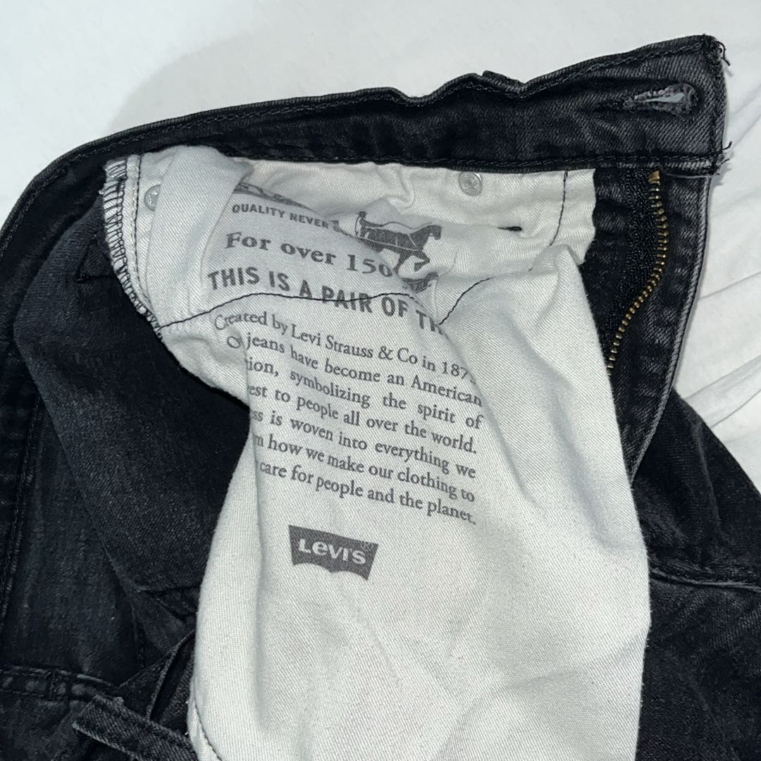 Levis Marka Siyah Jean Pantolon — görsel 4/4