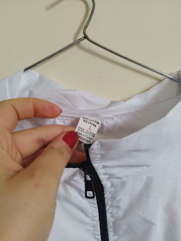 Lacoste yağmurluk/paraşüt ceket — görsel 4/8