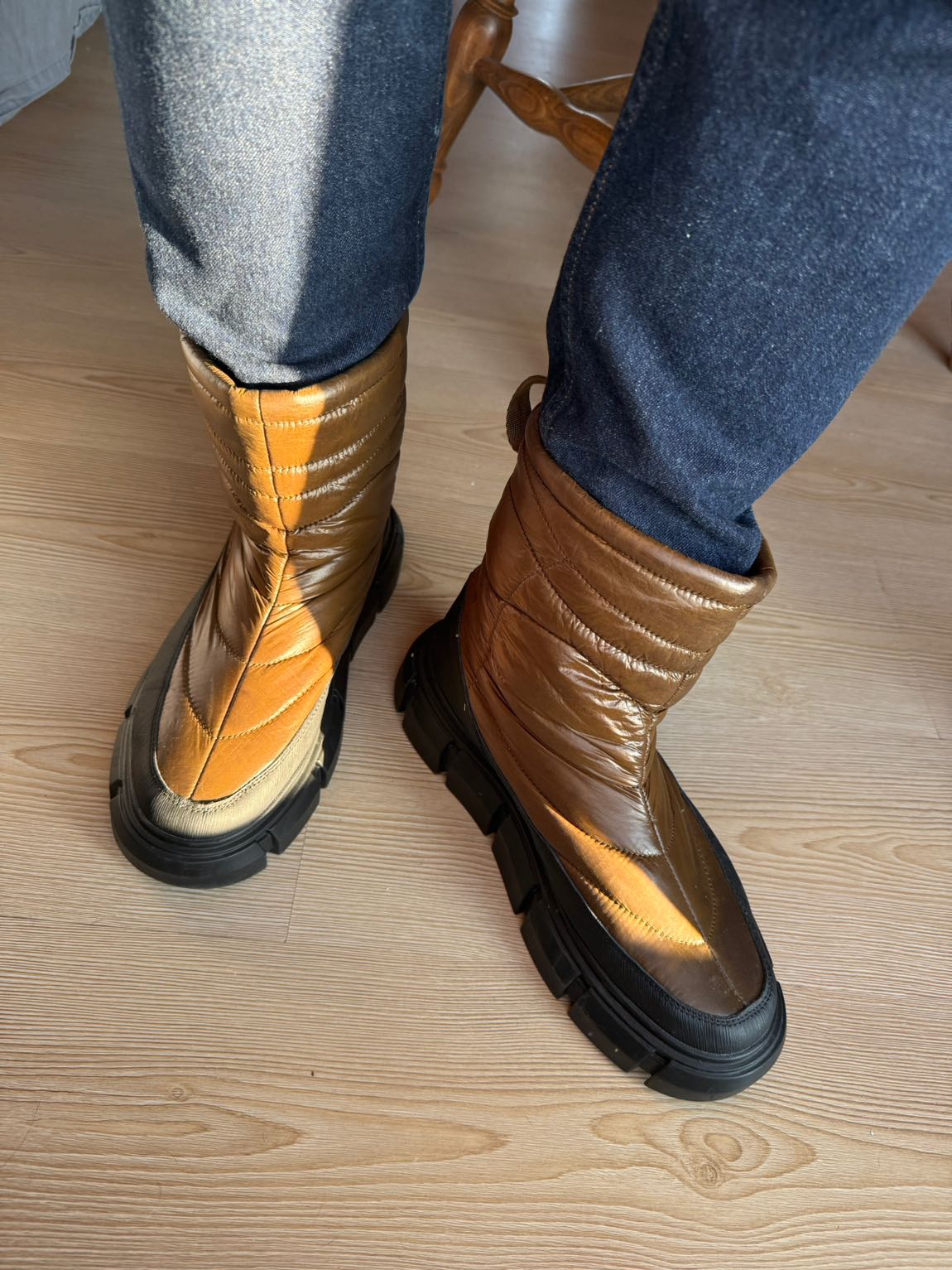 Zara quilted boot — görsel 5/7