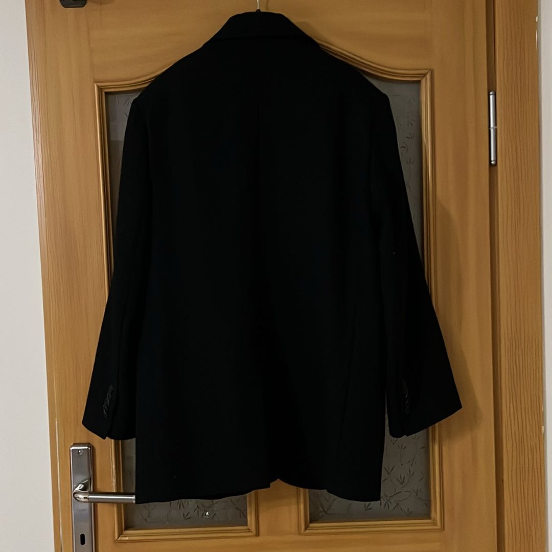 Mango Yün Siyah Blazer Ceket — görsel 6/8