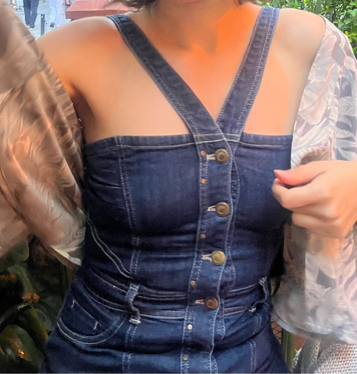 Mango Jeans Elbise — görsel 5/5