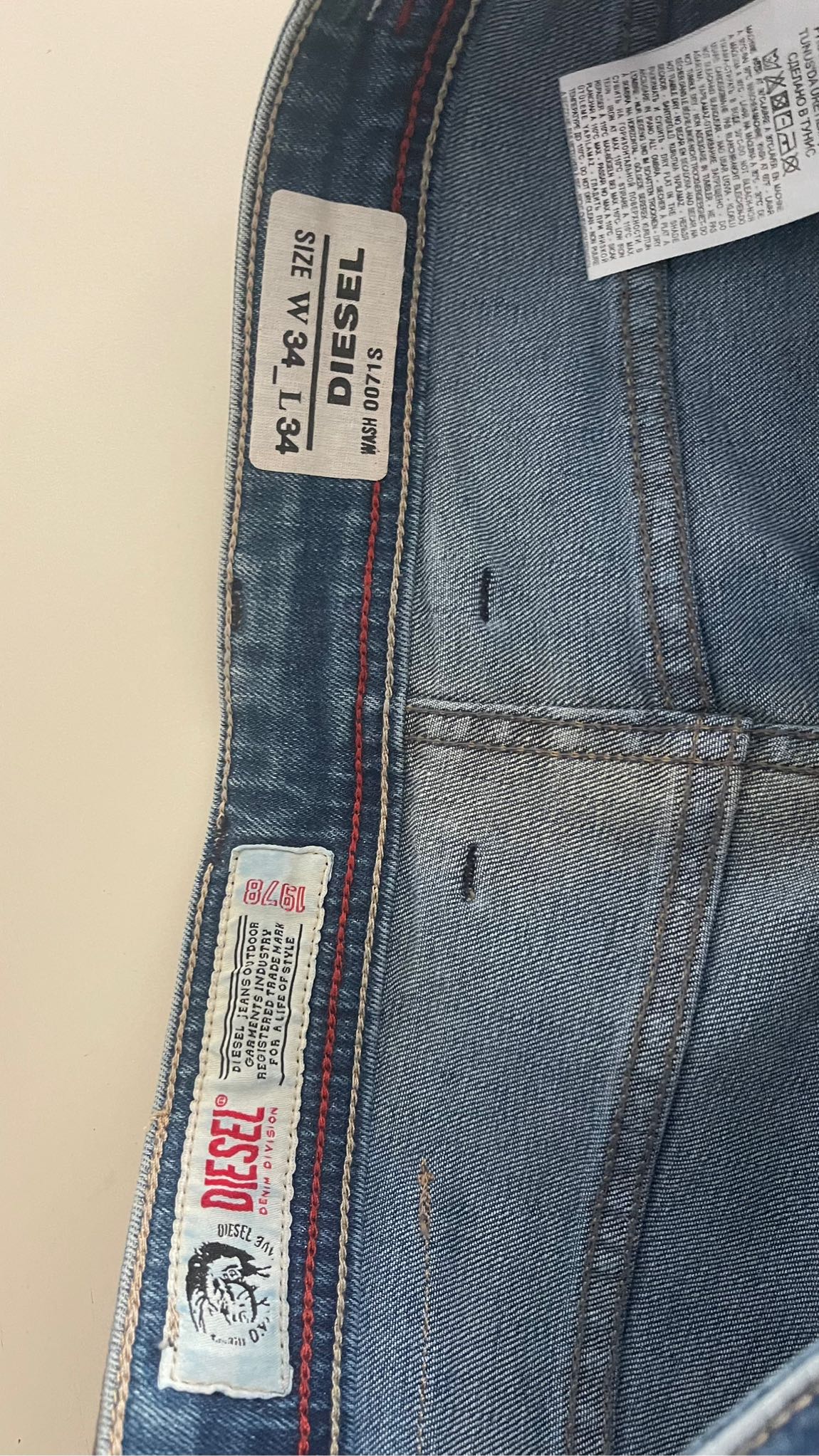 Dıesel erkek kot pantolon — görsel 8/8