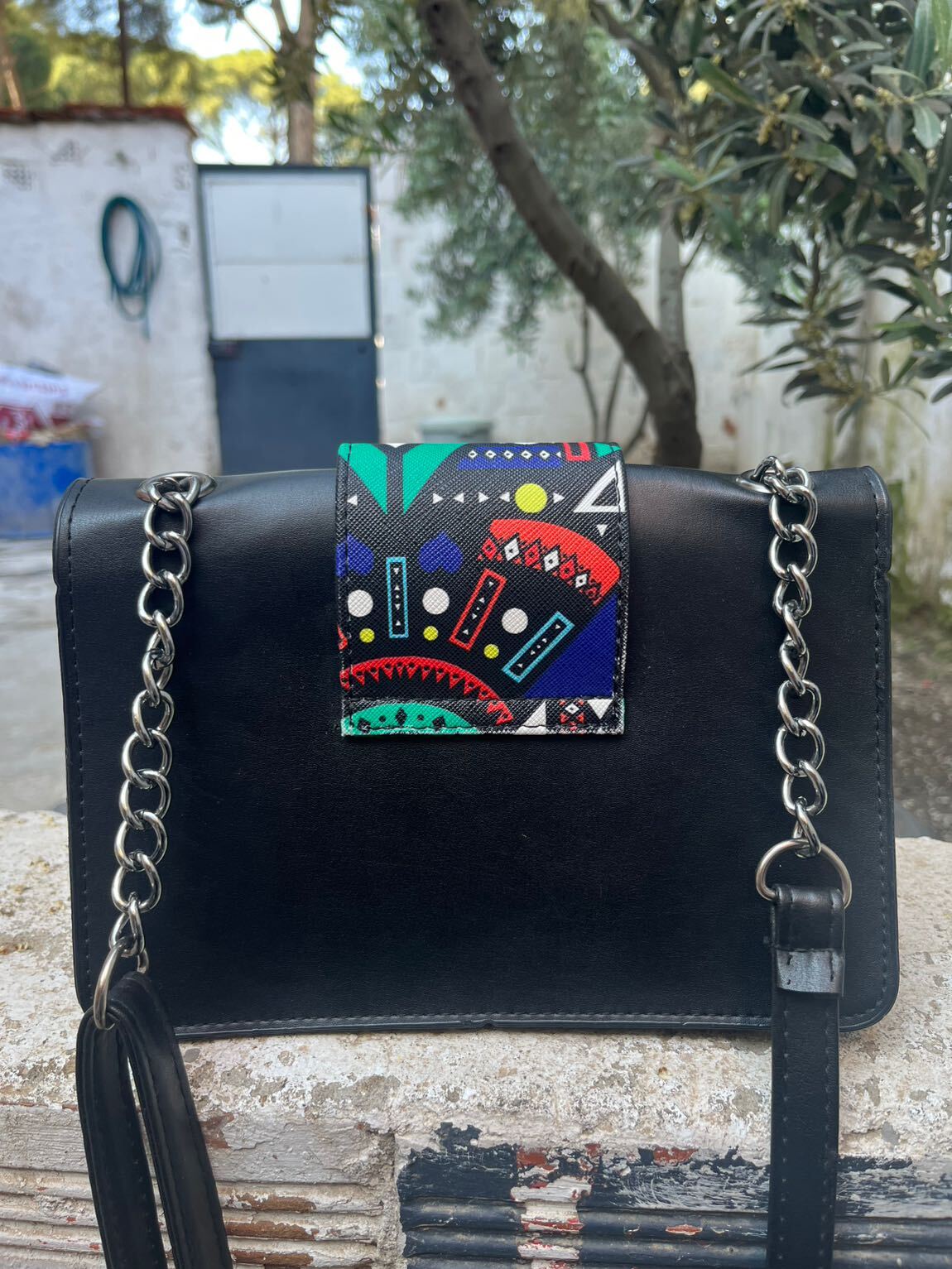 Yves Saint Laurent Desenli Çanta — görsel 2/6