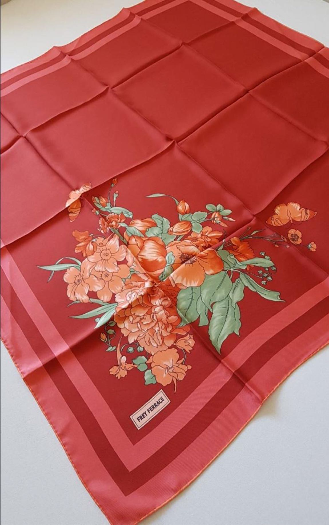 İpek twill eşarp — görsel 2/6