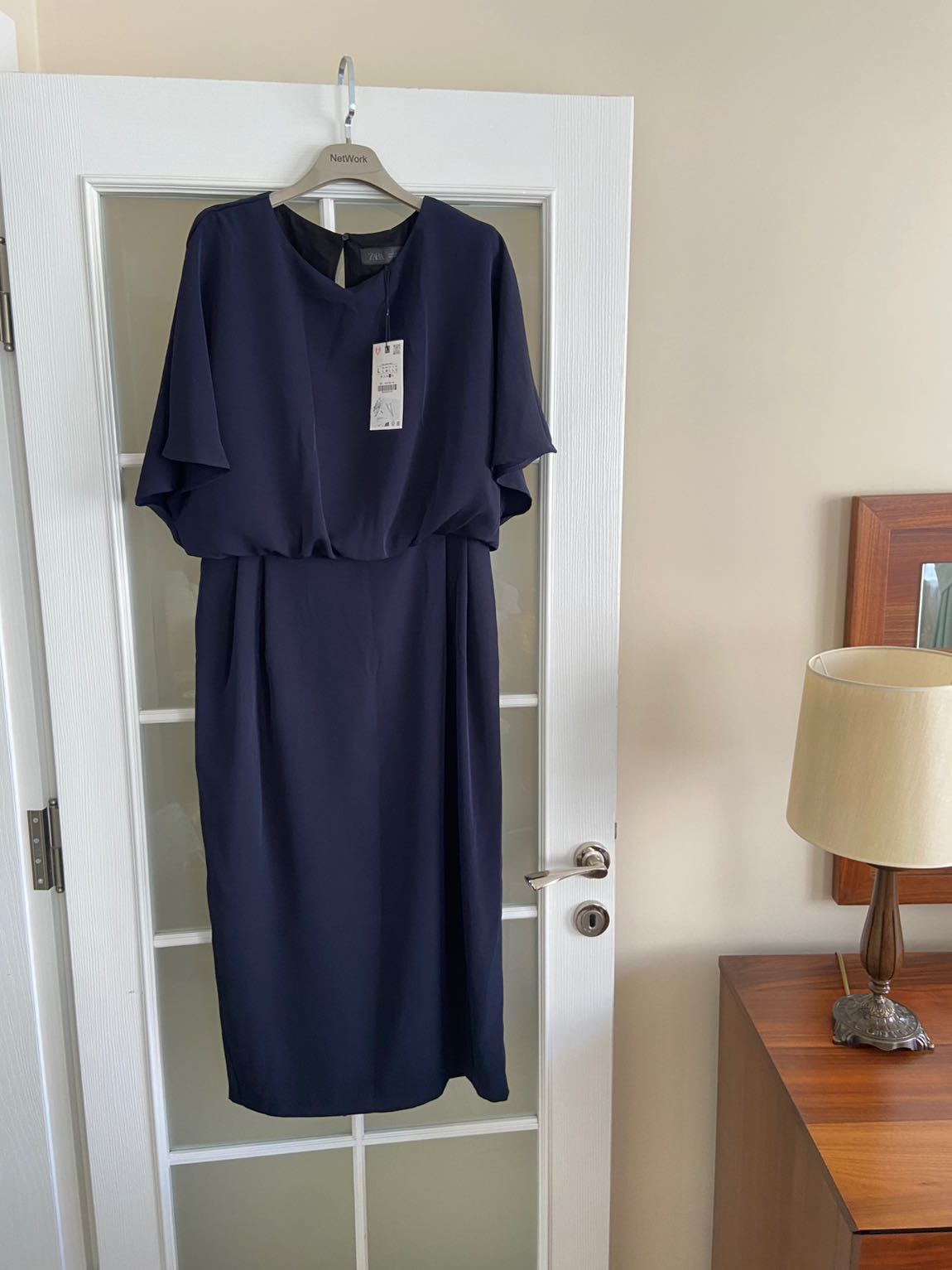 Zara midi elbise — görsel 6/8