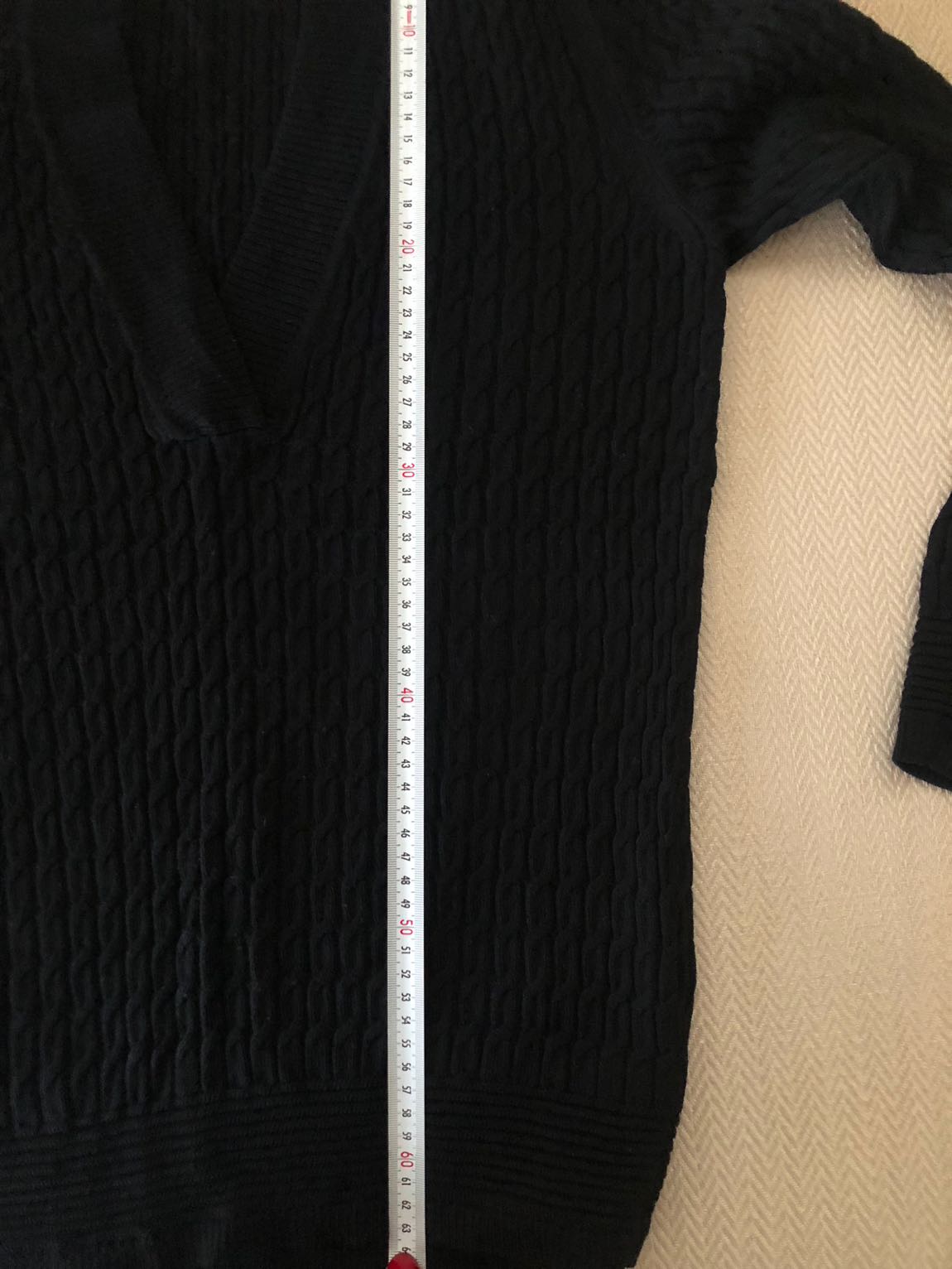 #lacoste orijinal siyah v yaka kazak — görsel 8/9