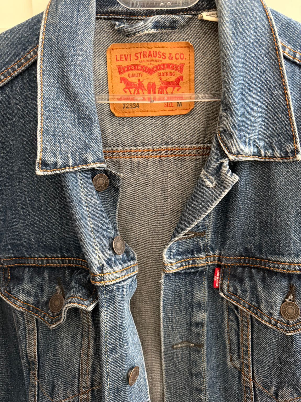 Levi's Kot Ceket Mavi Klasik Denim Ceket — görsel 2/5