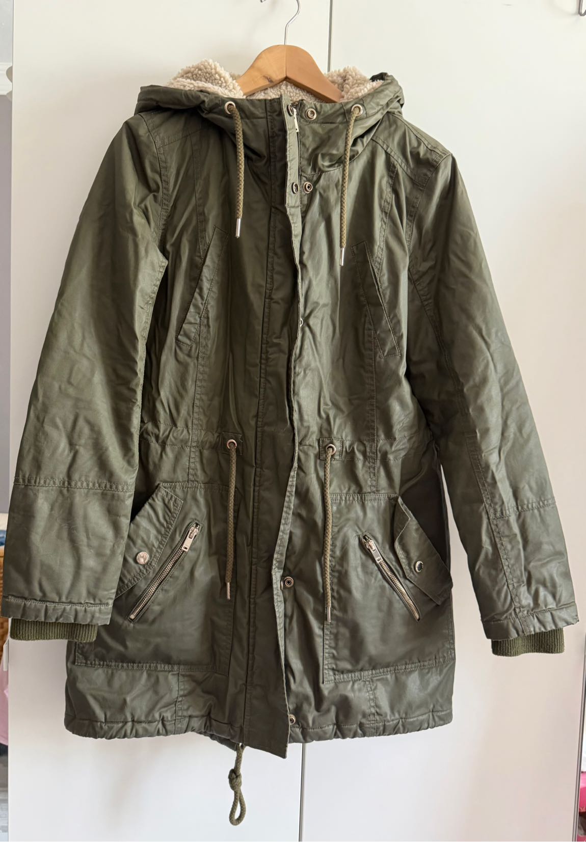 Clockhouse 42Haki Kapüşonlu Kışlık Parka — görsel 2/6