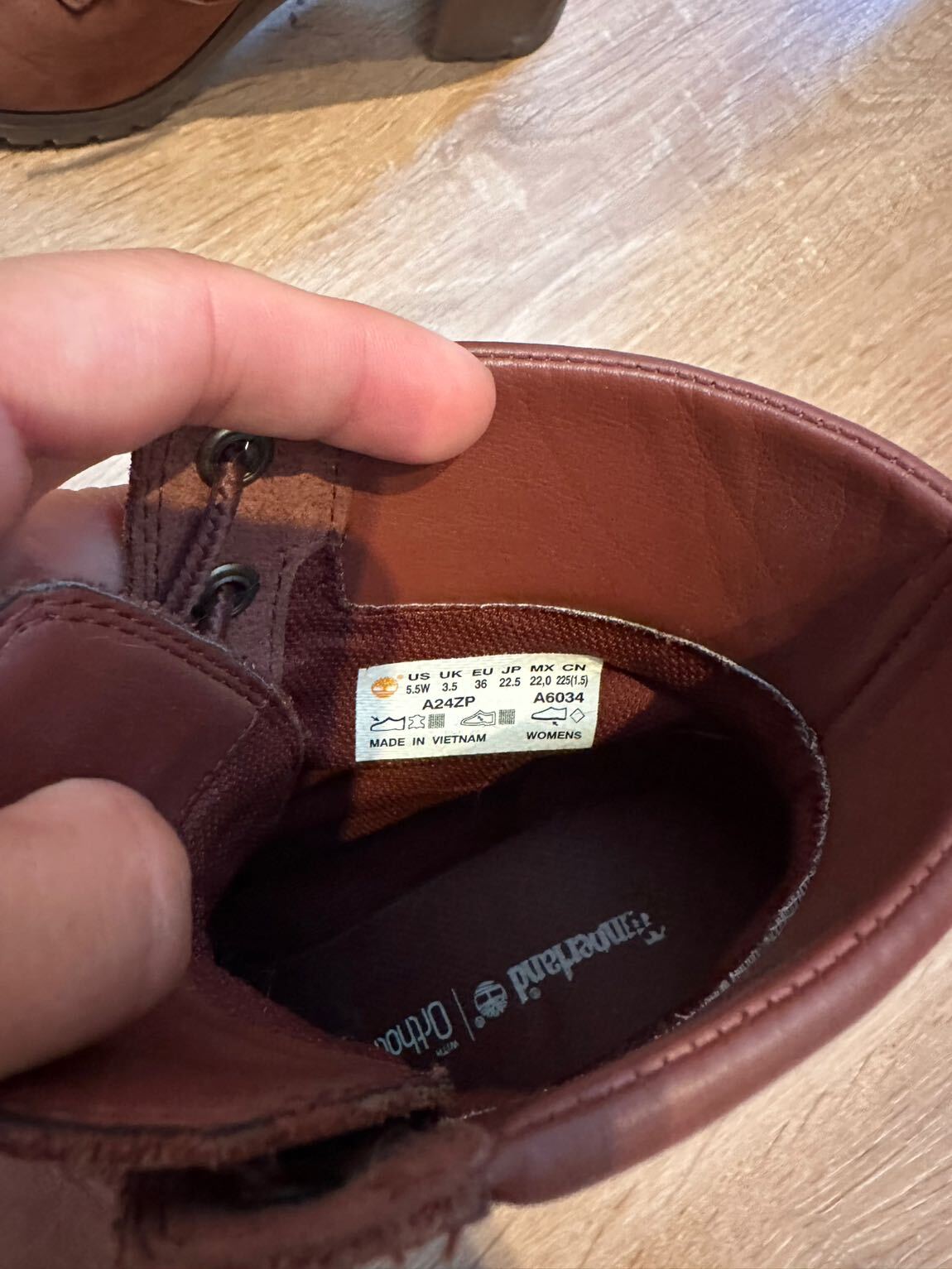 Timberland kadın bot — görsel 2/6