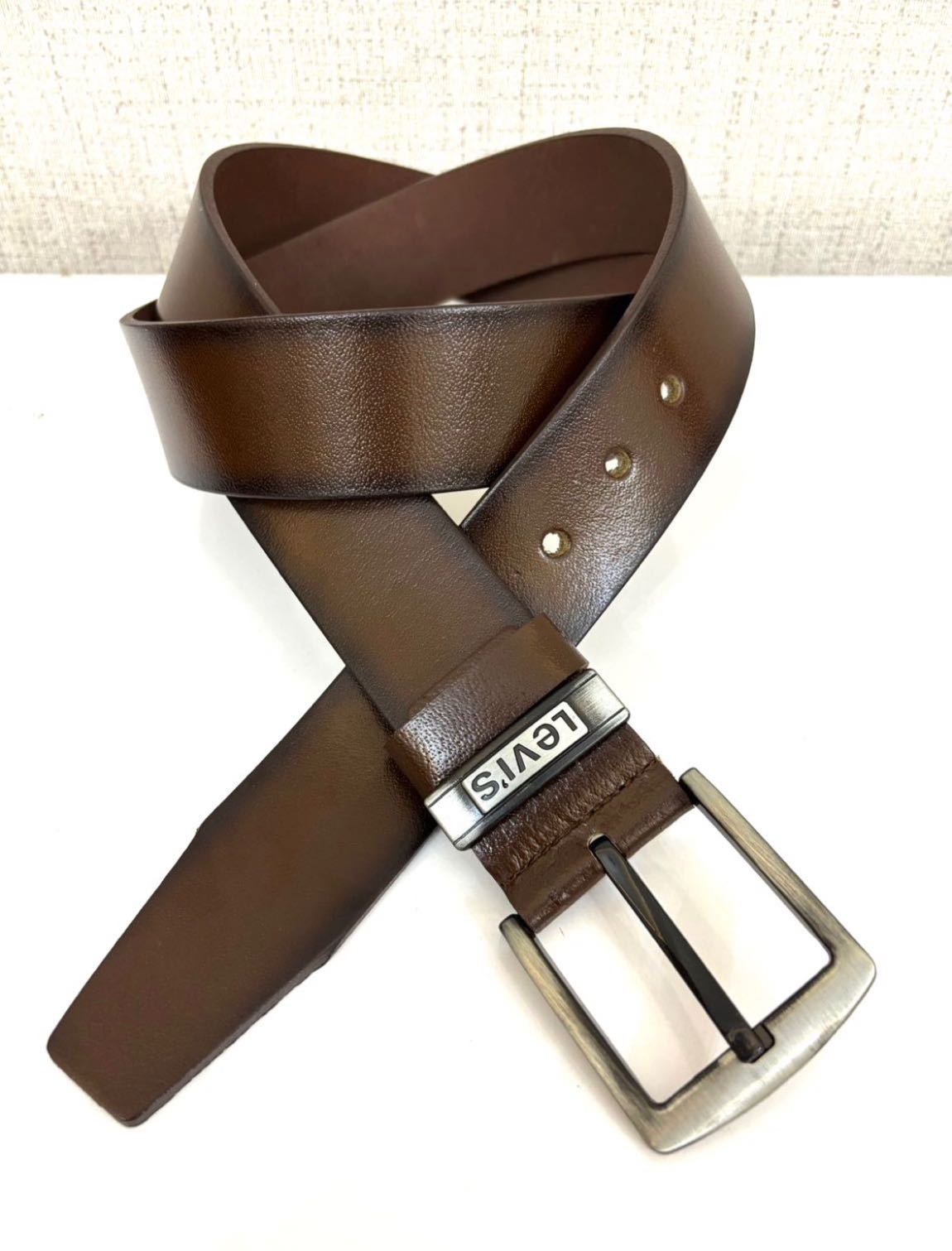 Levi's Kahverengi Deri Kemer 4,5 cm — görsel 2/8