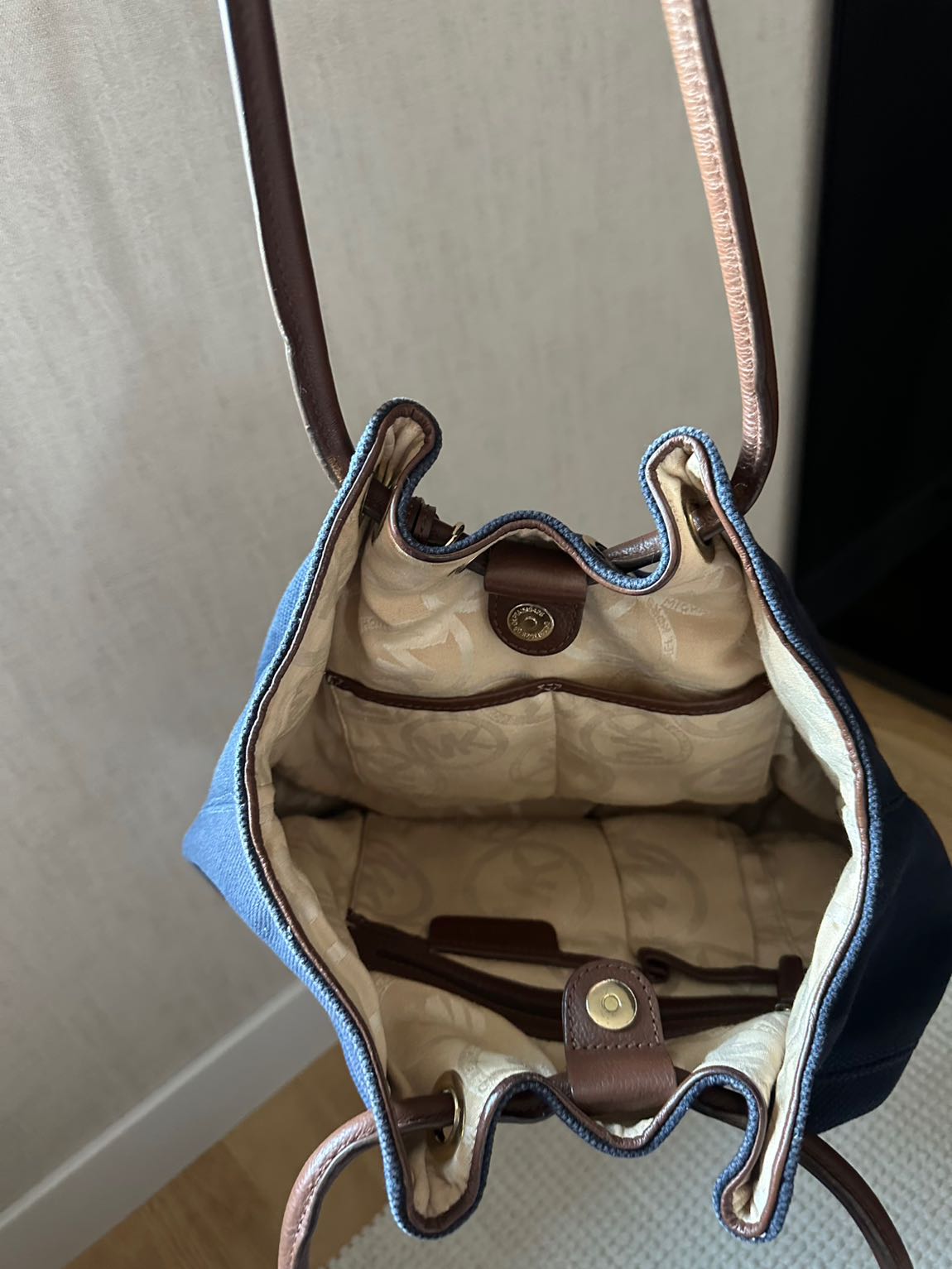 Michael Kors Mavi Omuz Çantası — görsel 5/7