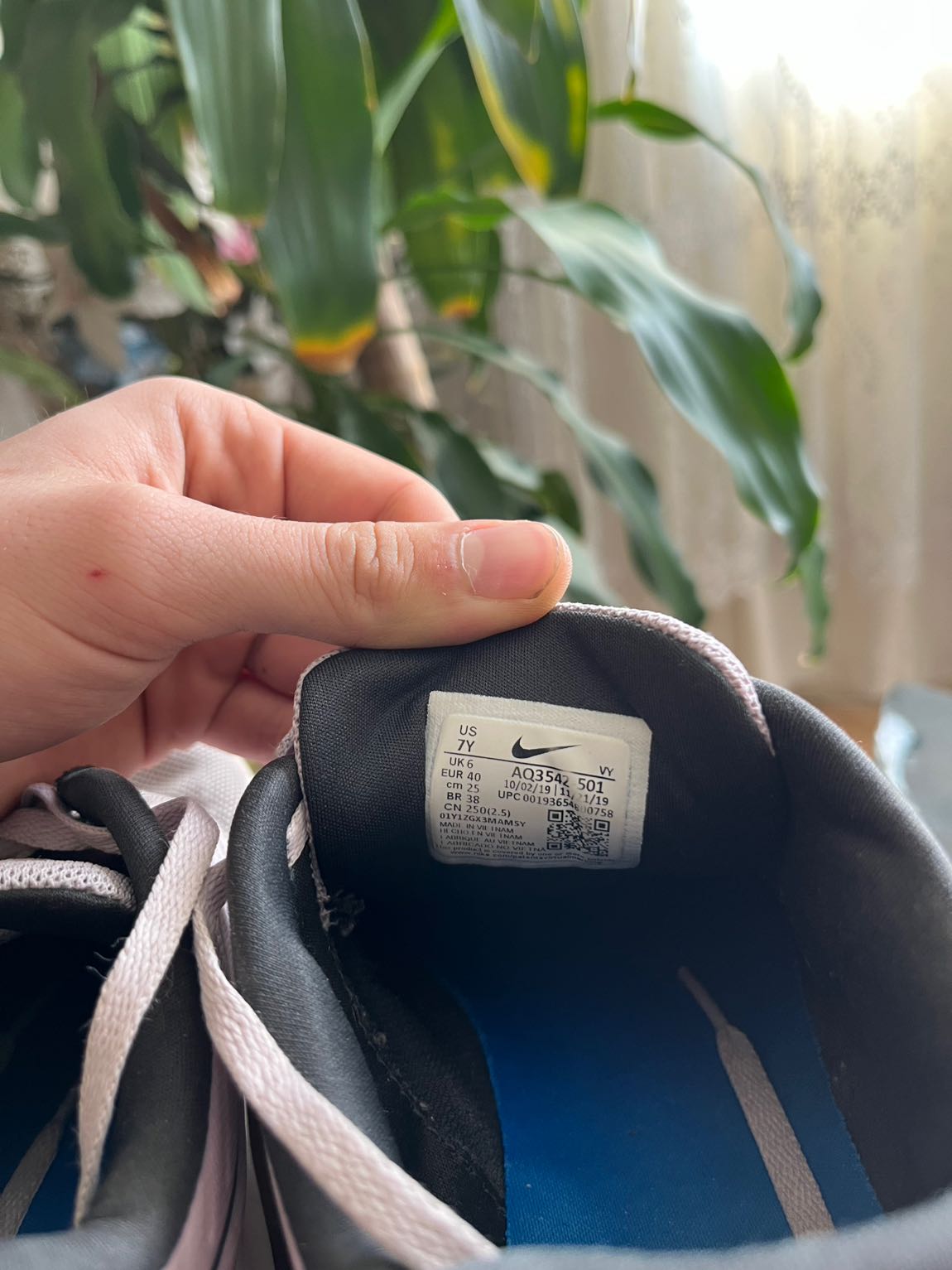 Nike Kadın Spor Ayakkabı Lila/Pembe — görsel 5/5