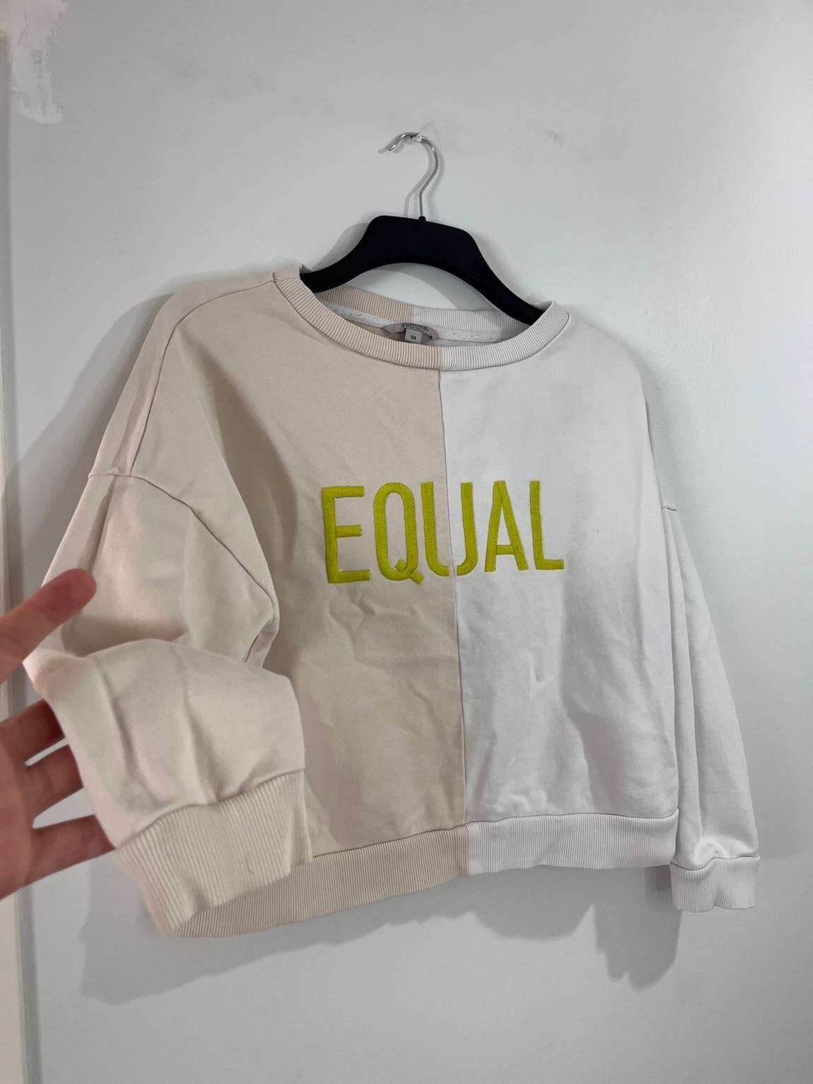 Comma Kadın Beyaz Krem EQUAL Sweat — görsel 3/6