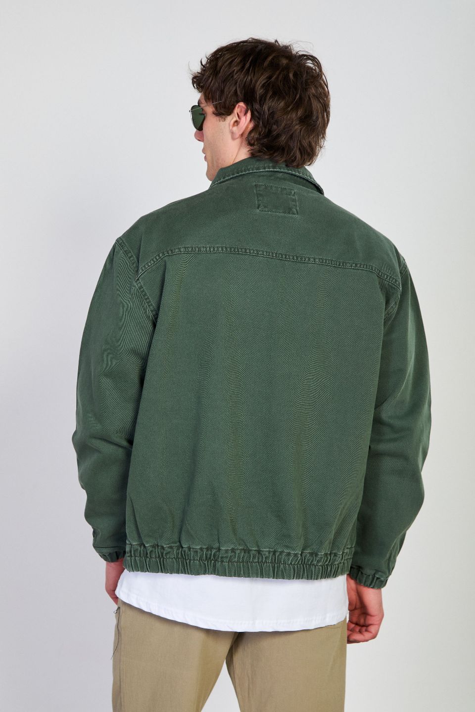 Erkek Beli Lastikli Fermuar Polo Yaka Ce — görsel 4/4