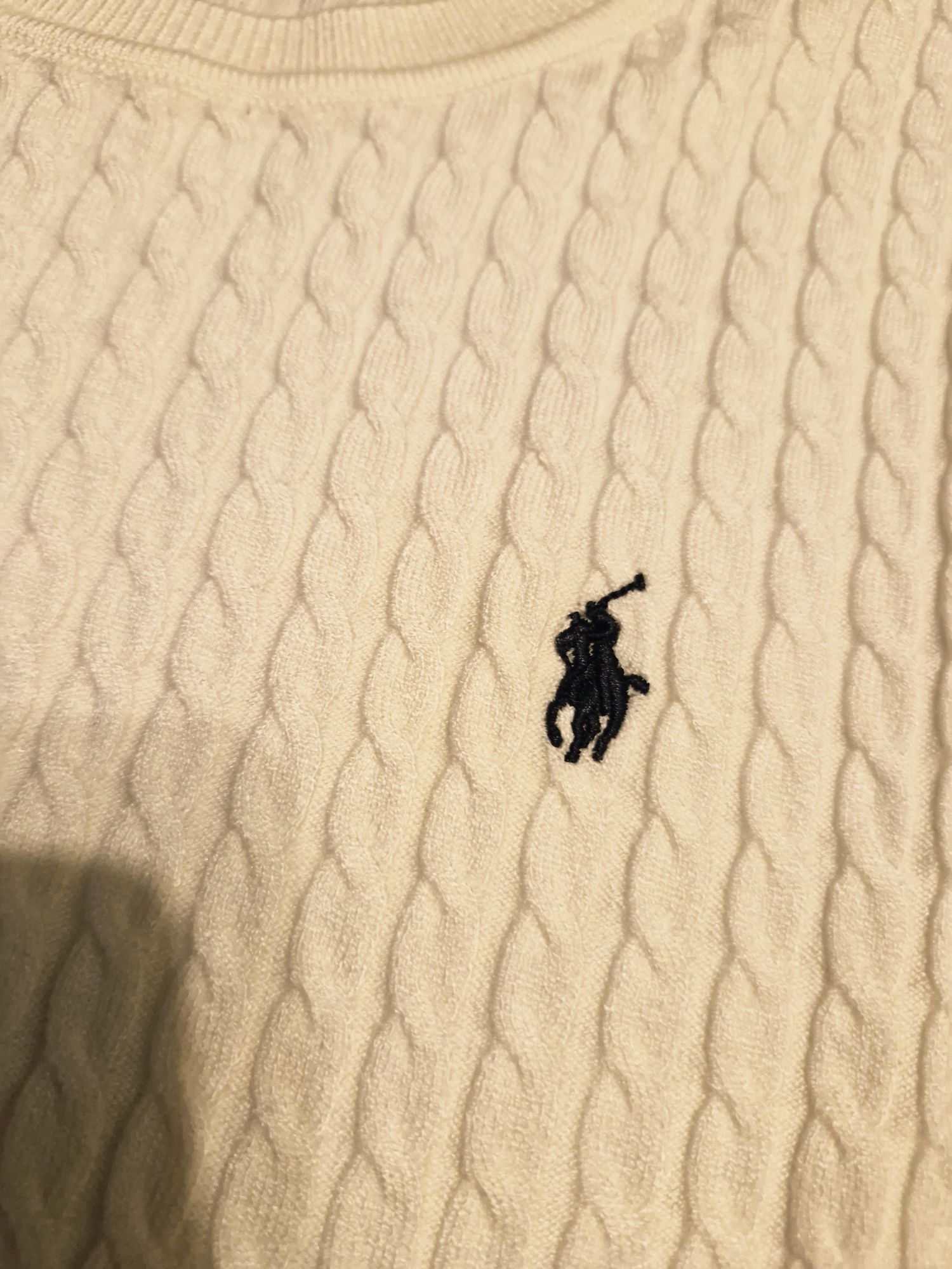 Polo Ralph Lauren Ekru Triko %100Pamuk — görsel 7/7