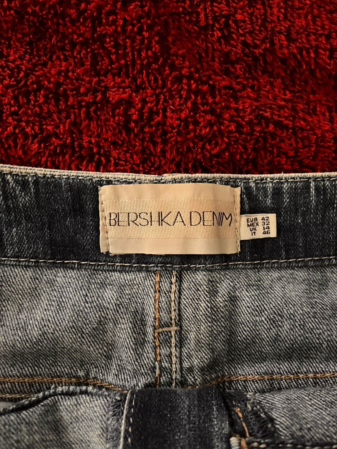 Bershka Kot Mini Etek — görsel 2/5
