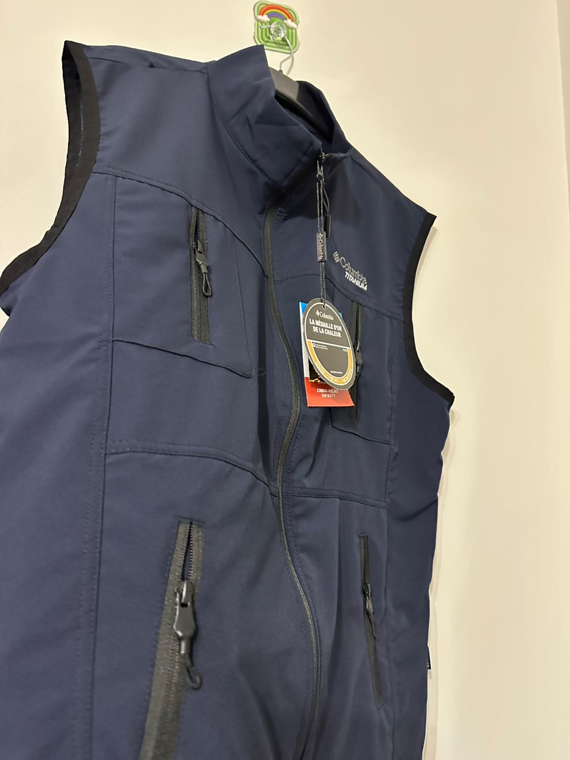 Columbia Titanium Lacivert Yelek — görsel 3/5