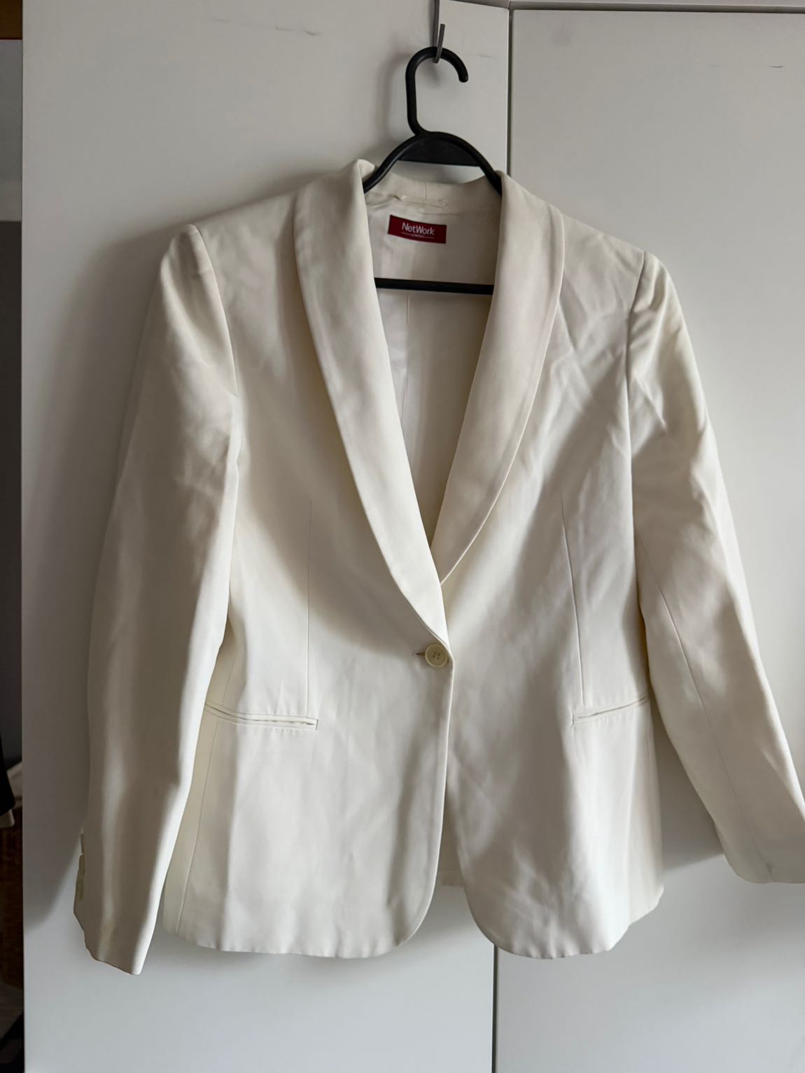 Network Vintage 38 beyaz ceket pantolon — görsel 3/13