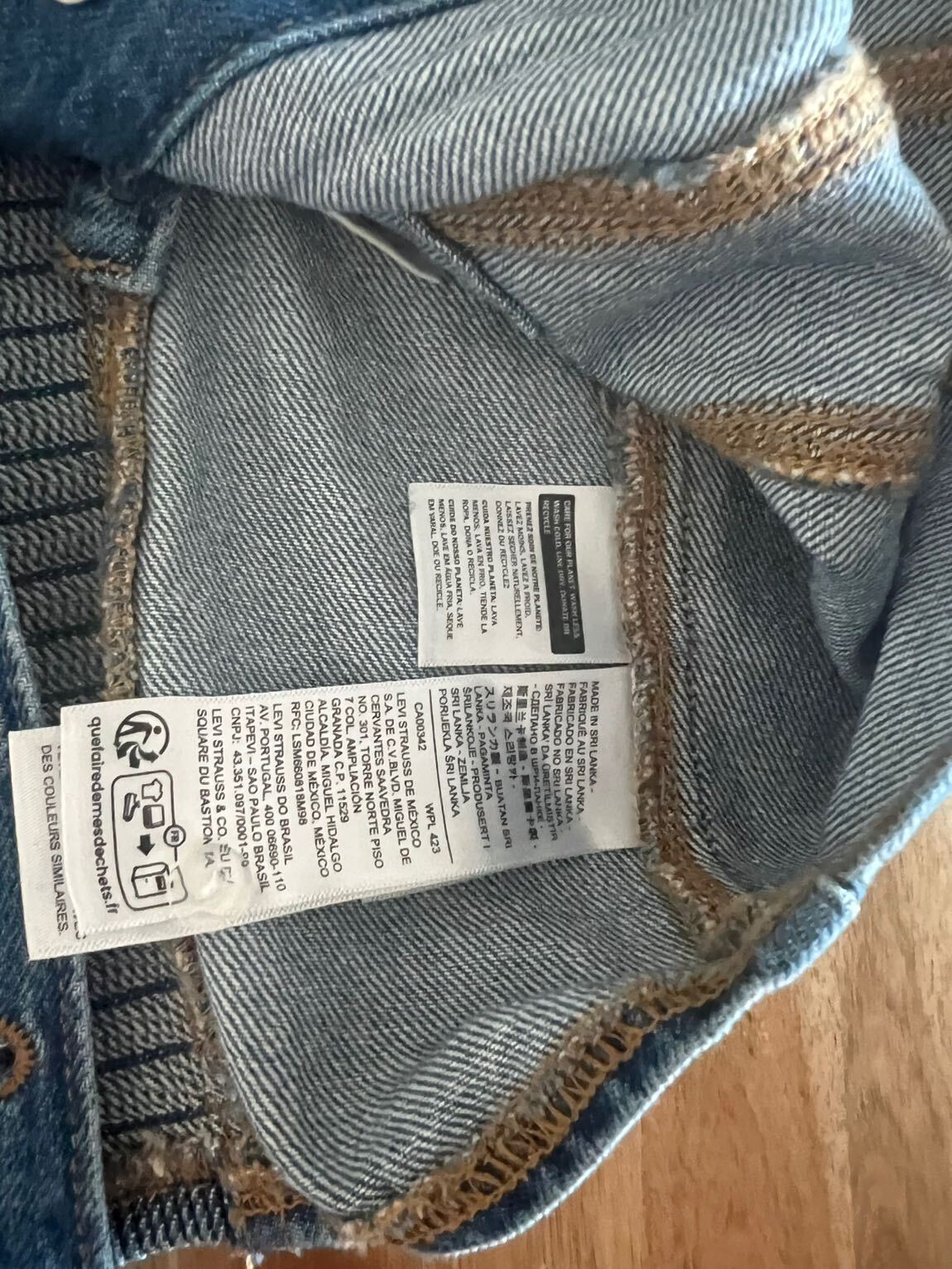 Levis jean bluz — görsel 9/11