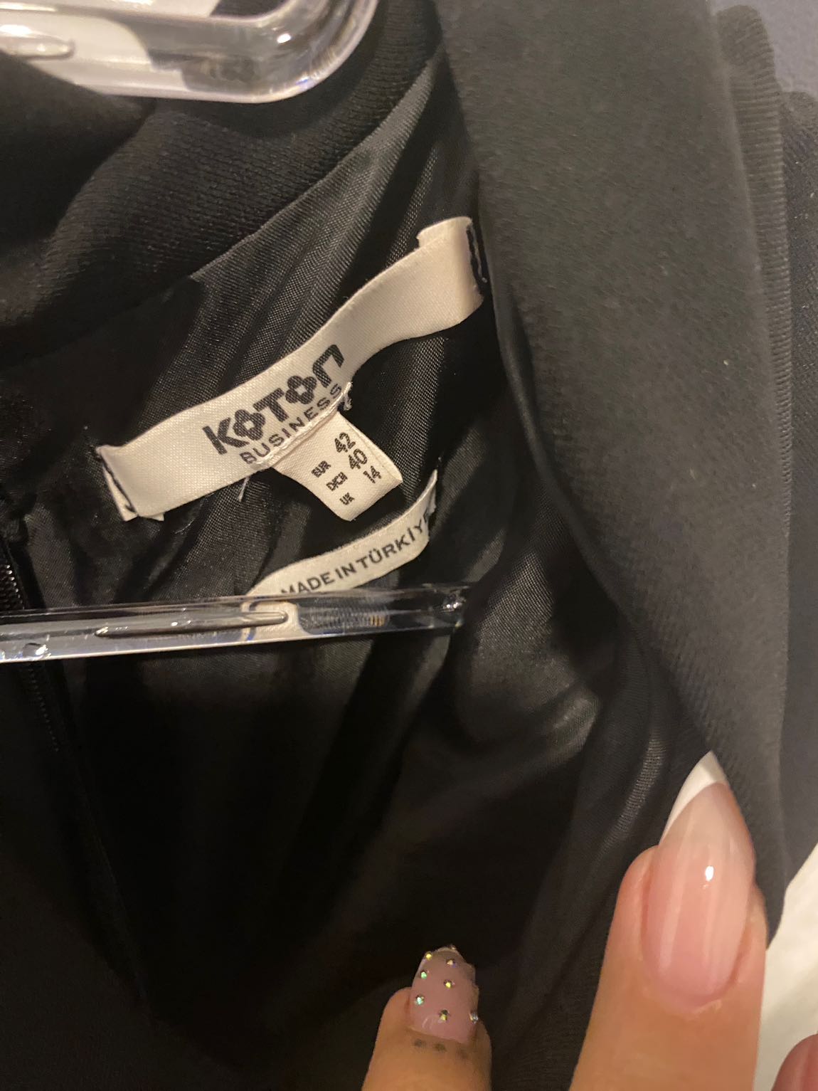 Siyah Blazer Ceket Detaylı Kadın tulum — görsel 2/2