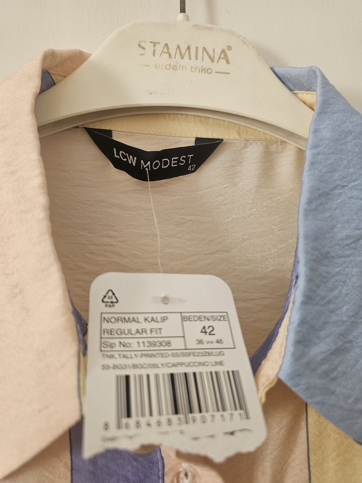 uzun tunik pantolon kombin — görsel 7/8