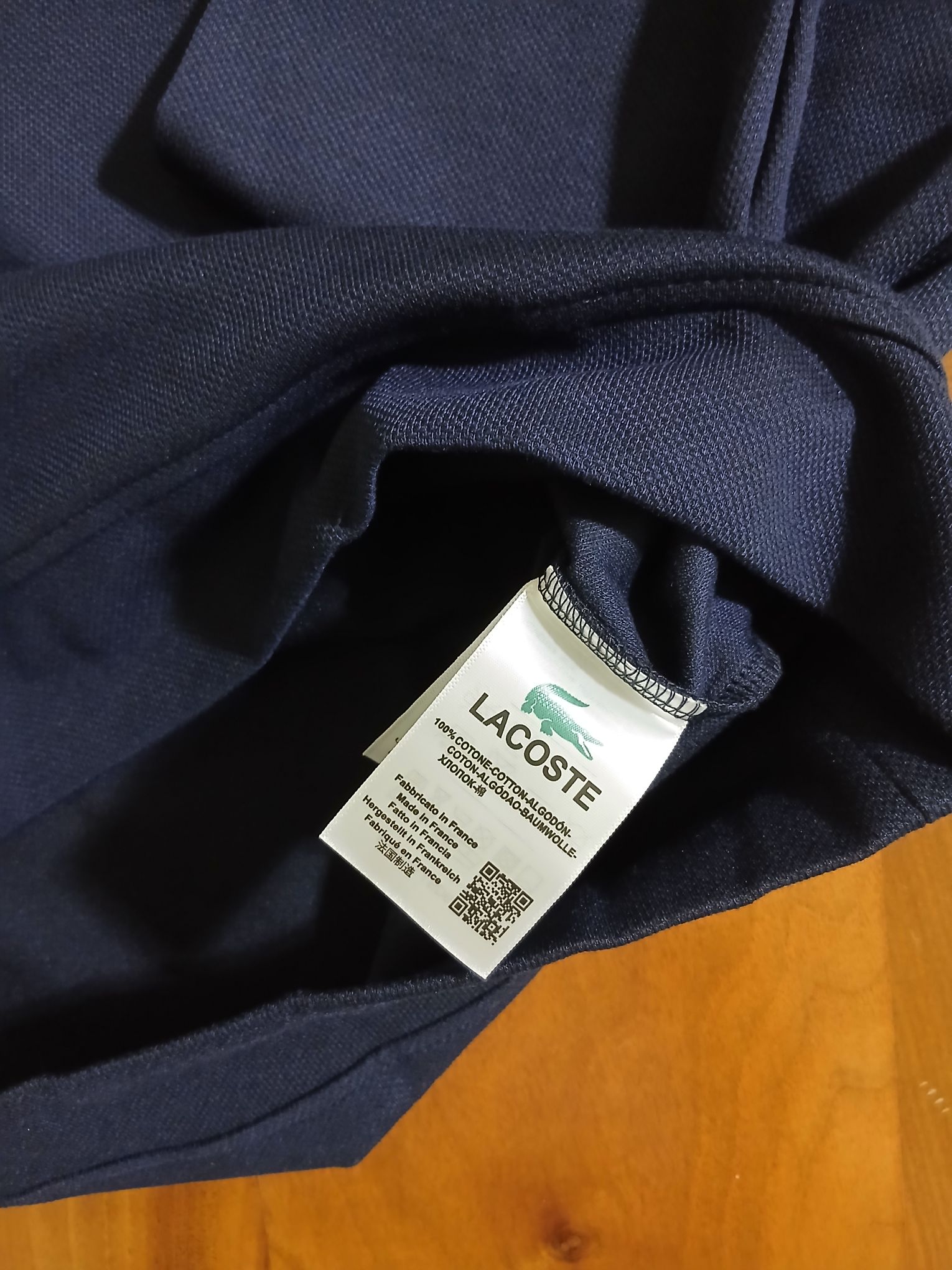 Lacoste yarım metal fermuar swet — görsel 4/8