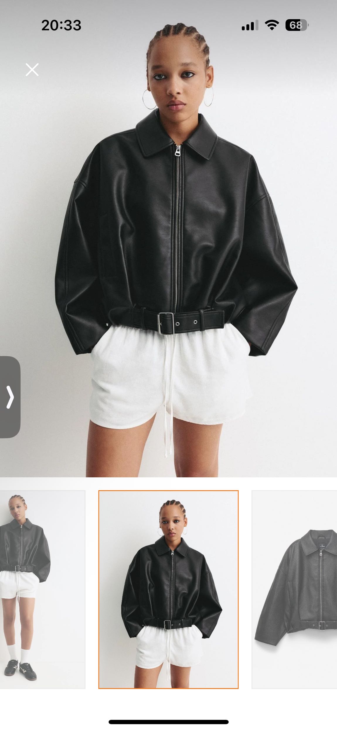 Pull & bear deri ceket — görsel 3/5