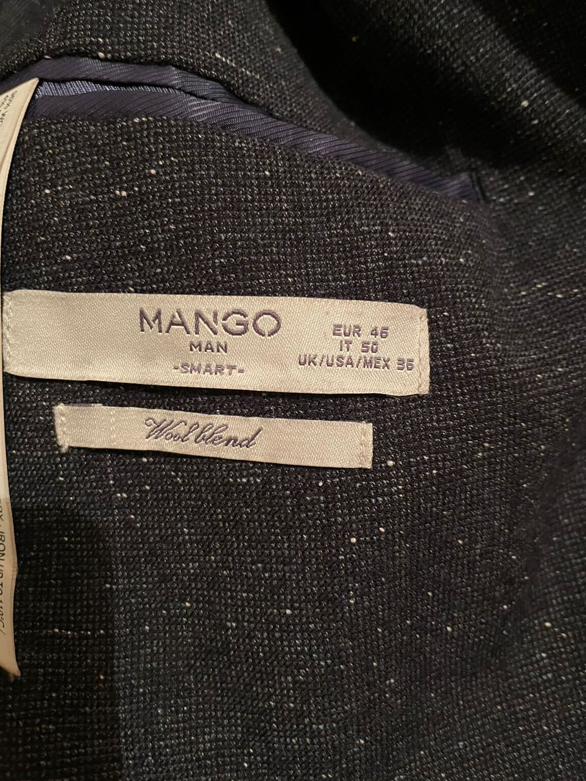 Mango Erkek Dokuma Ceket — görsel 5/5