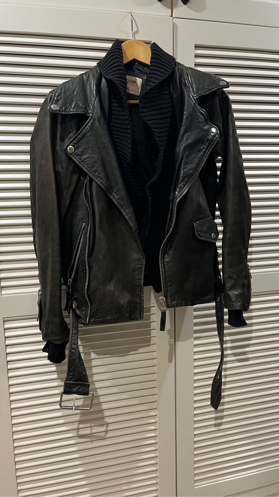 Jean Paul Gaultier deri ceket — görsel 2/8