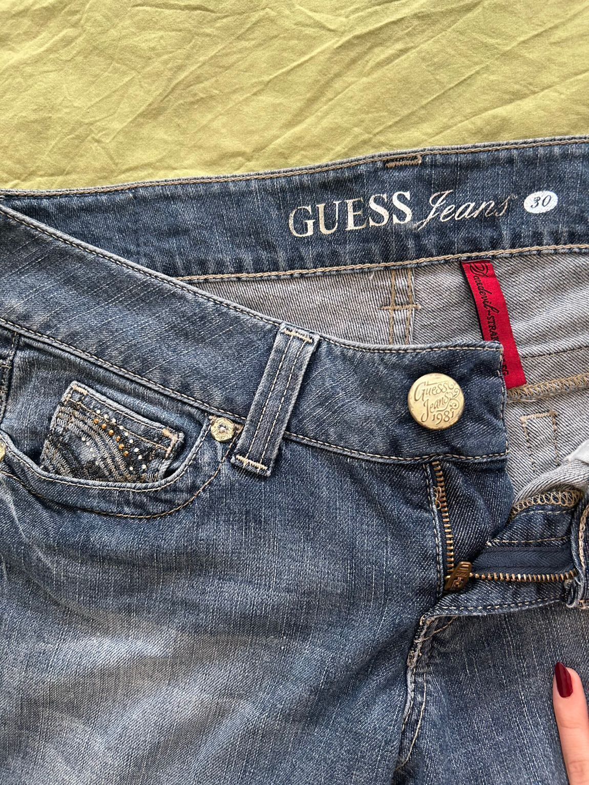 Guess Vintage Düşük Bel Jeans — görsel 4/8
