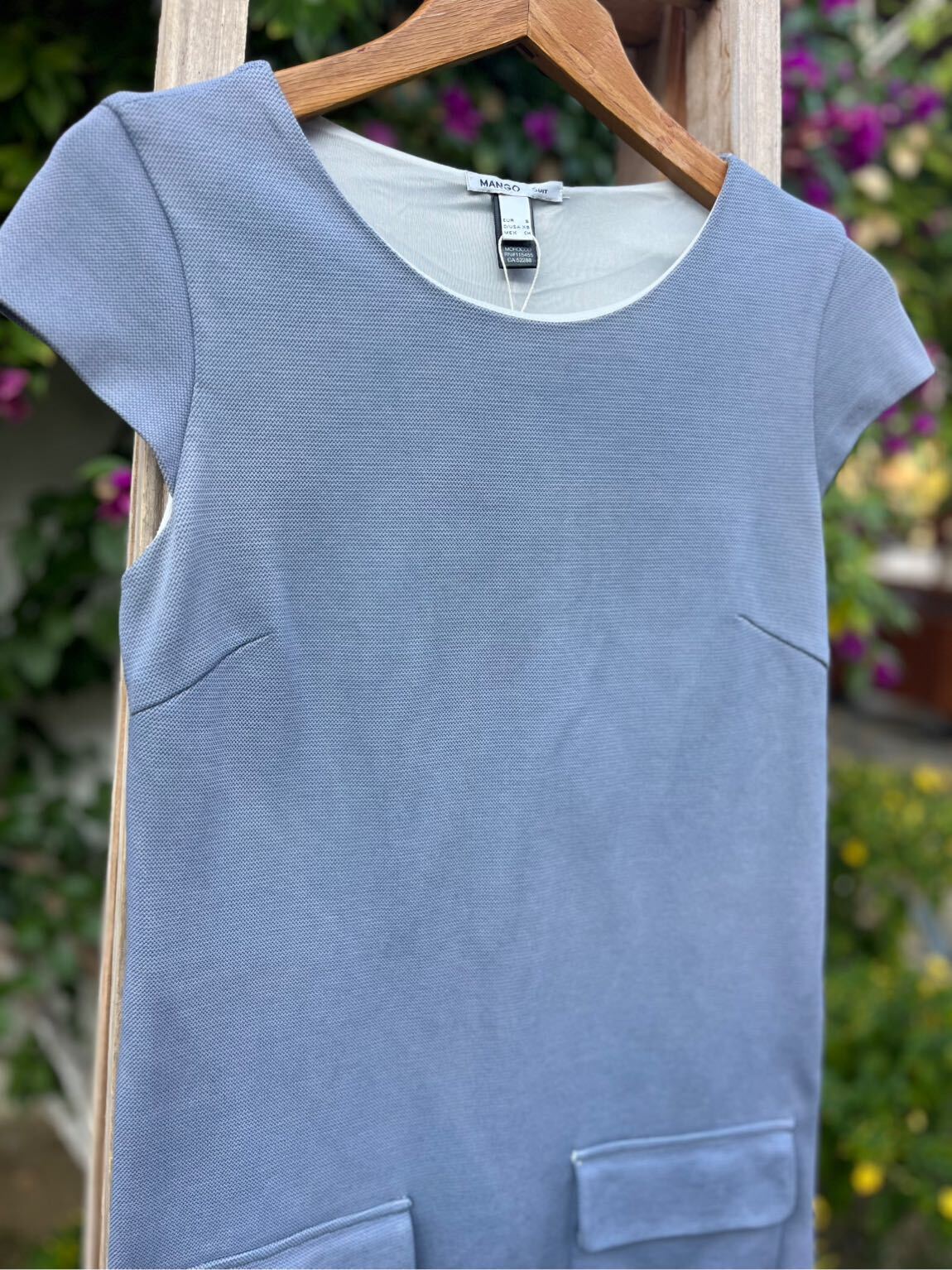 MANGO Soft Mavi Minimal Şıklık - Elbise — görsel 2/8