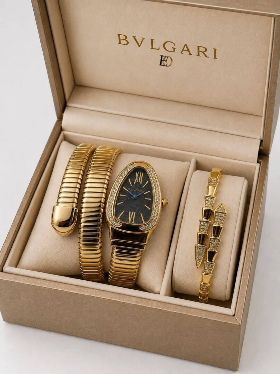 Bvlgari Kol Saati ve Bileklik Seti — görsel 3/8