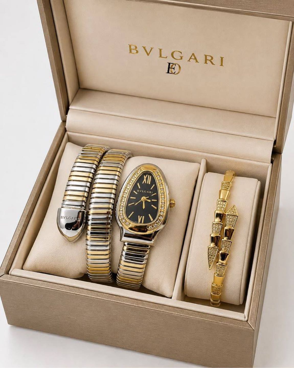 Bvlgari Kol Saati ve Bileklik Seti — görsel 8/8