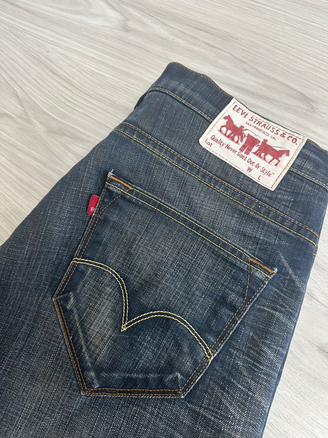 Levis vintage erkek kot pantolon — görsel 11/11